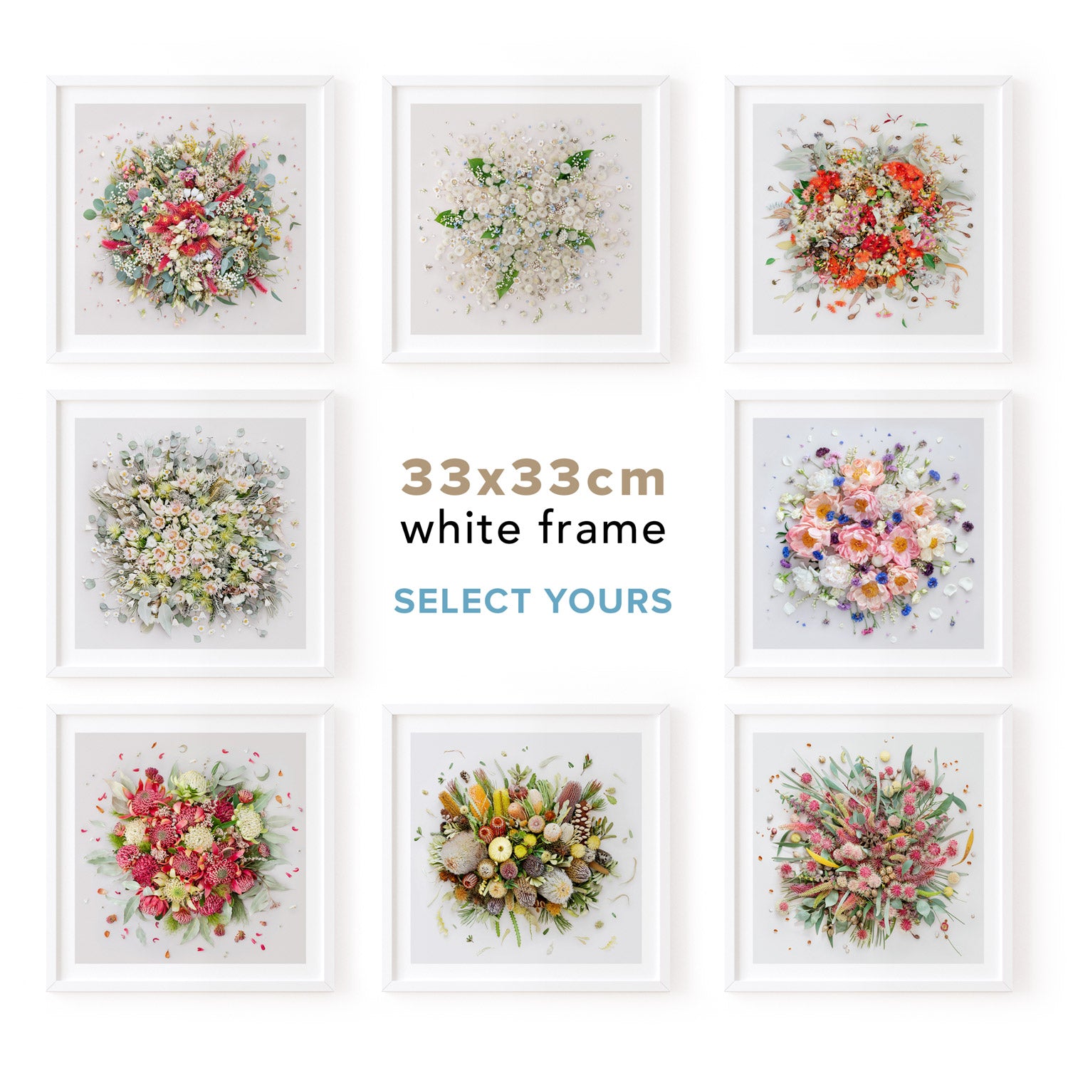 Herbarium Collection 33 x 33 cm