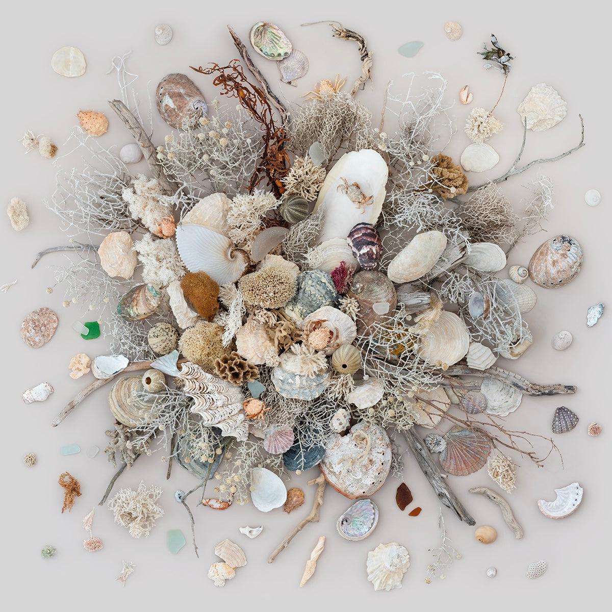 Island Mix on Light - Square