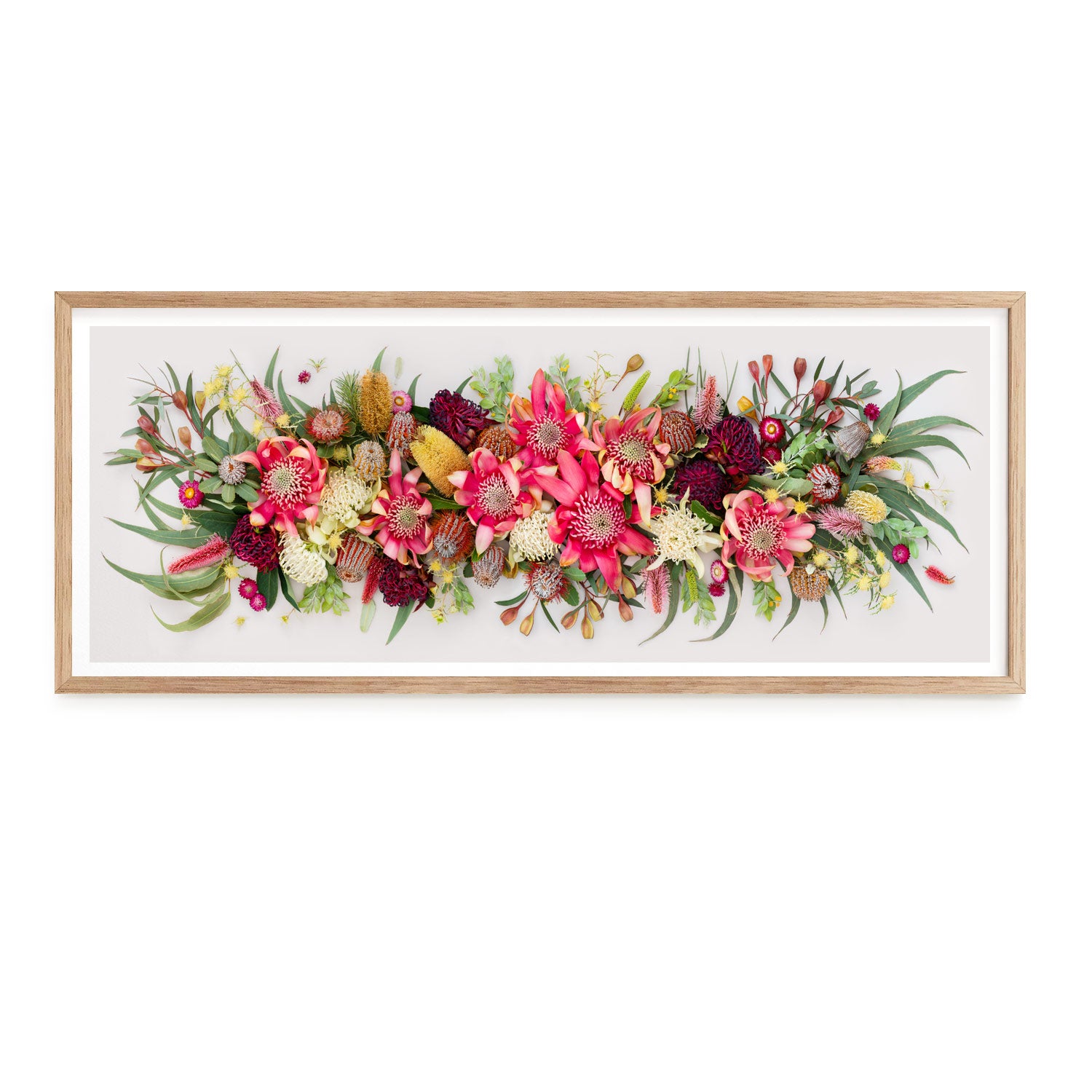 Bush Mix Panorama |  115 x 42 cm VicAsh Frame