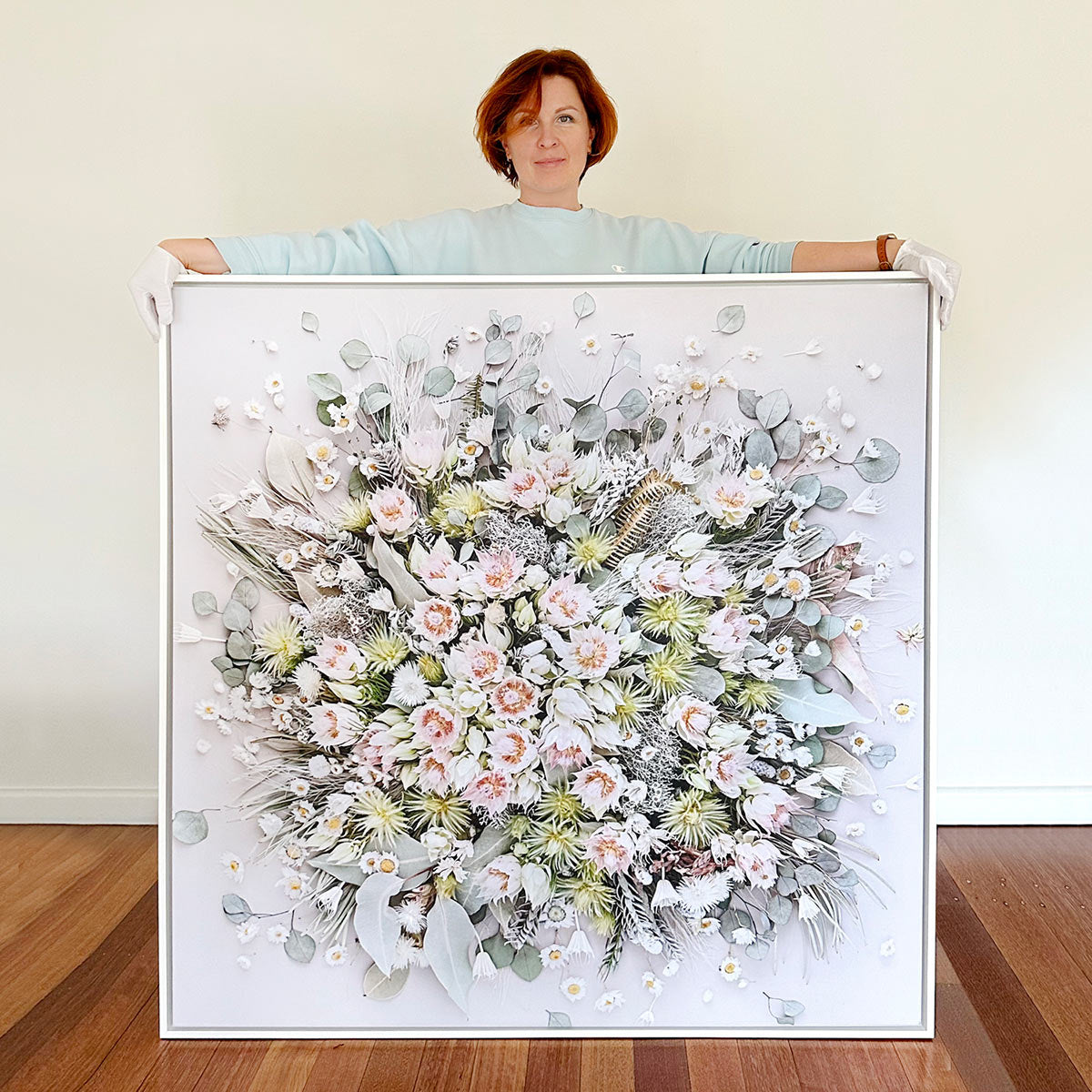 Blushing Brides on Canvas #3 of 25 | 130 x 130 cm