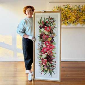 Bush Mix | 154 x 58 cm Oak Frame