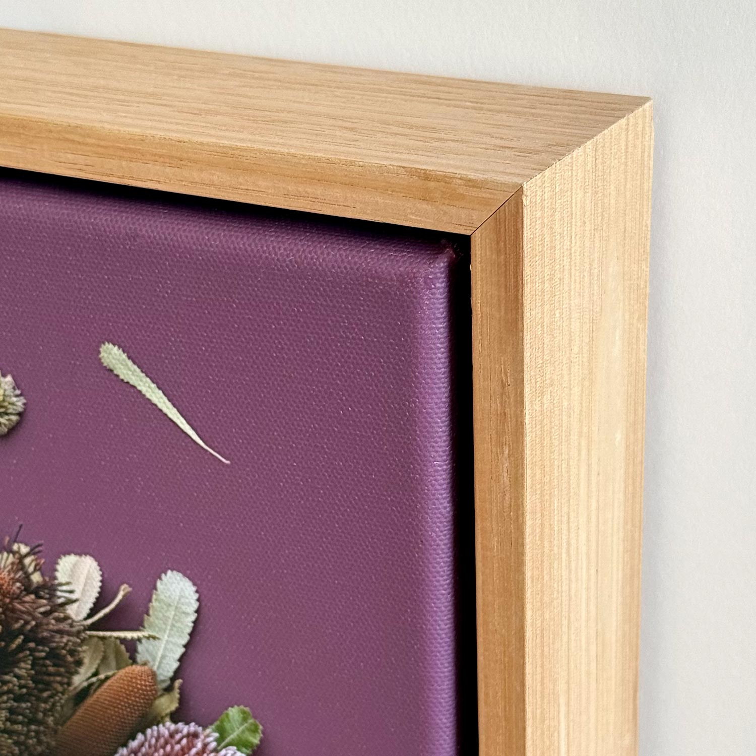 Banksias on Purple | A3 in TassieOak