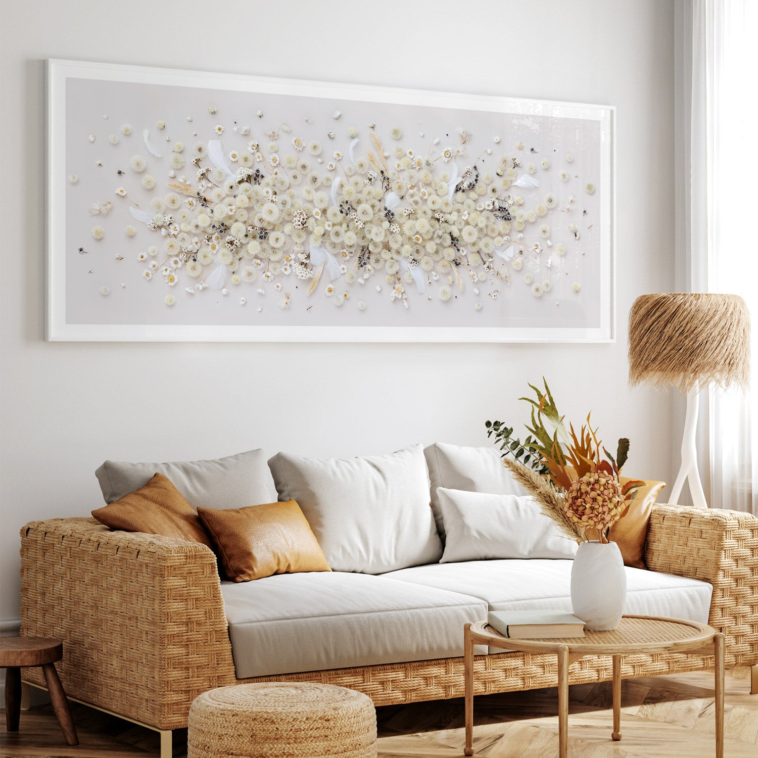 Dandelion Feather Mix #3 of 25 | Medium Unframed
