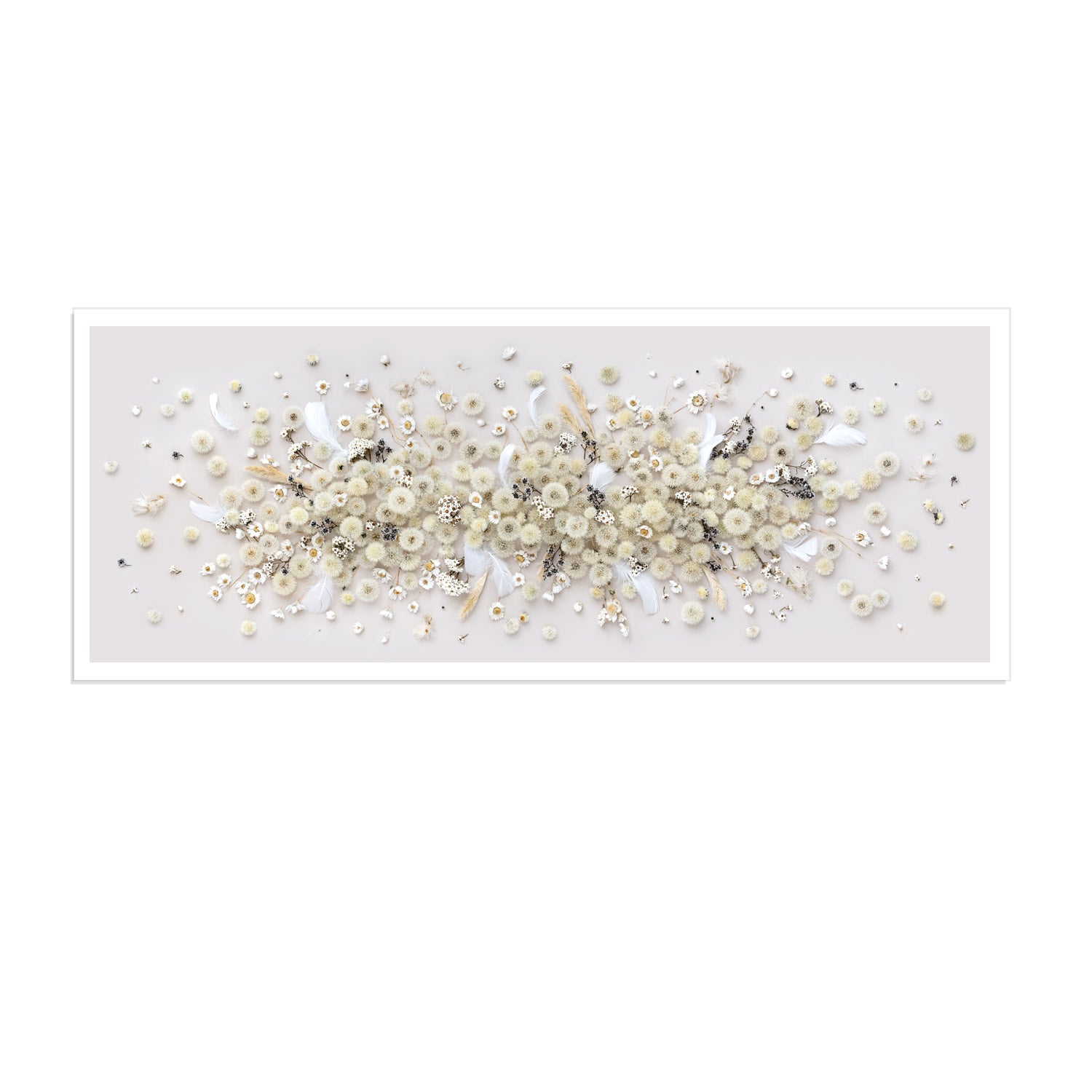 Dandelion Feather Mix #3 of 25 | Medium Unframed