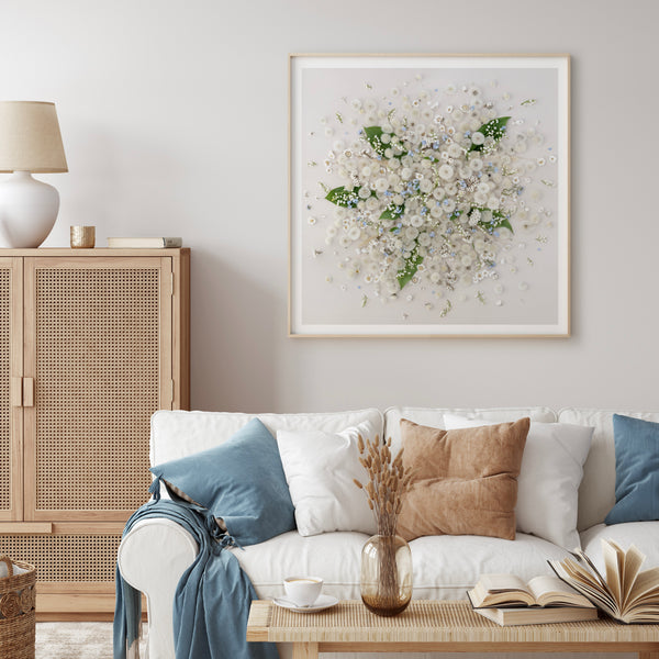 Dandelion Spring Mix - Square - Irina Mitin • Eclectic Botanica