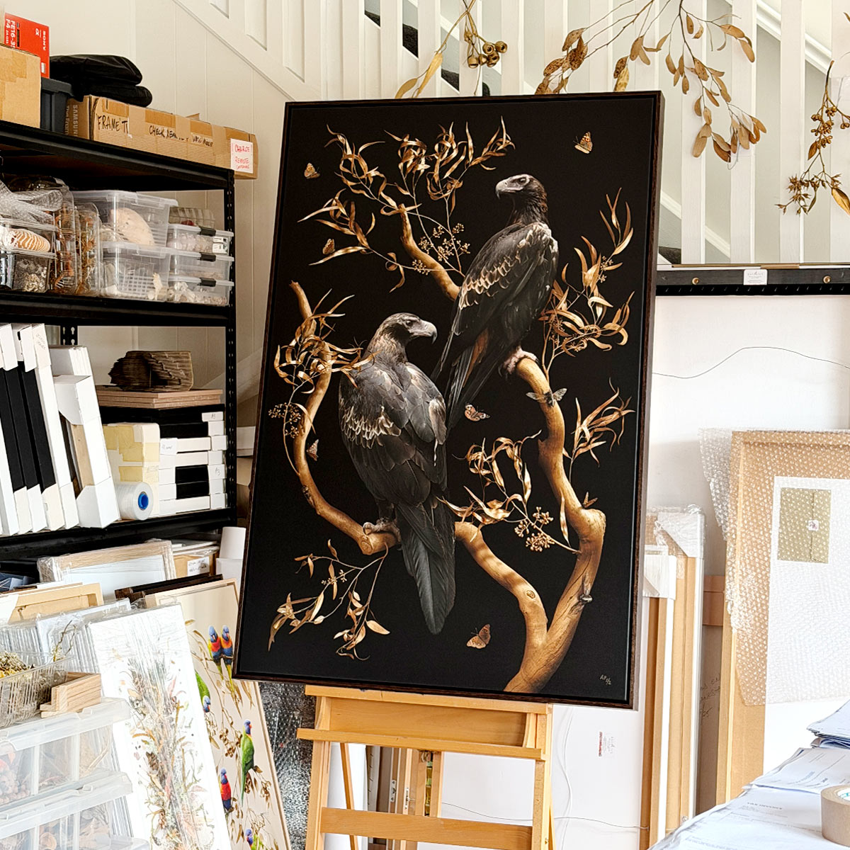 Wedge-tailed Eagles on an Old Gum Tree | Final Artist Proof