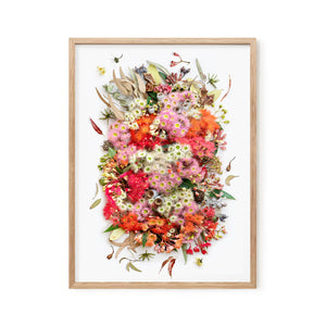Eucalyptus Symphony  | A2 White/Blackwood Frame