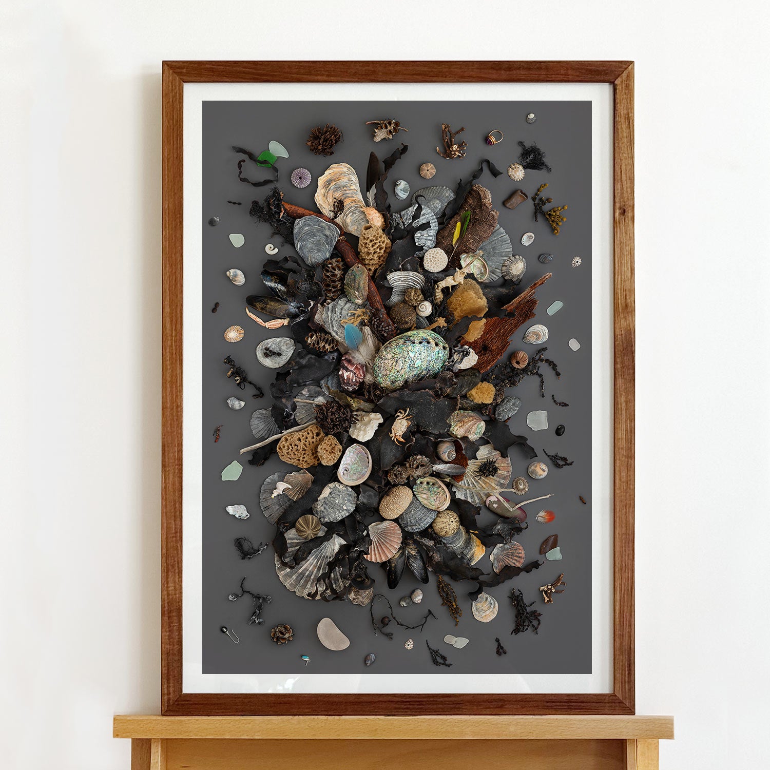 Island Mix On Dark #6 of 25 | A2 in Blackwood or White