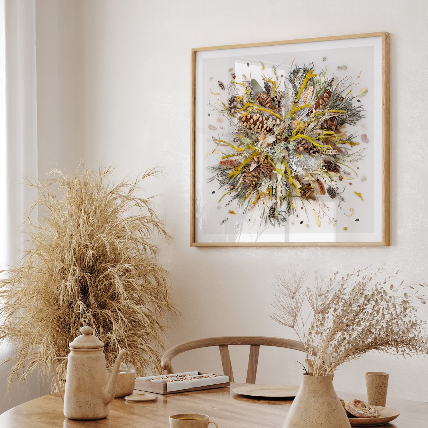 Lichen and Moss - Square