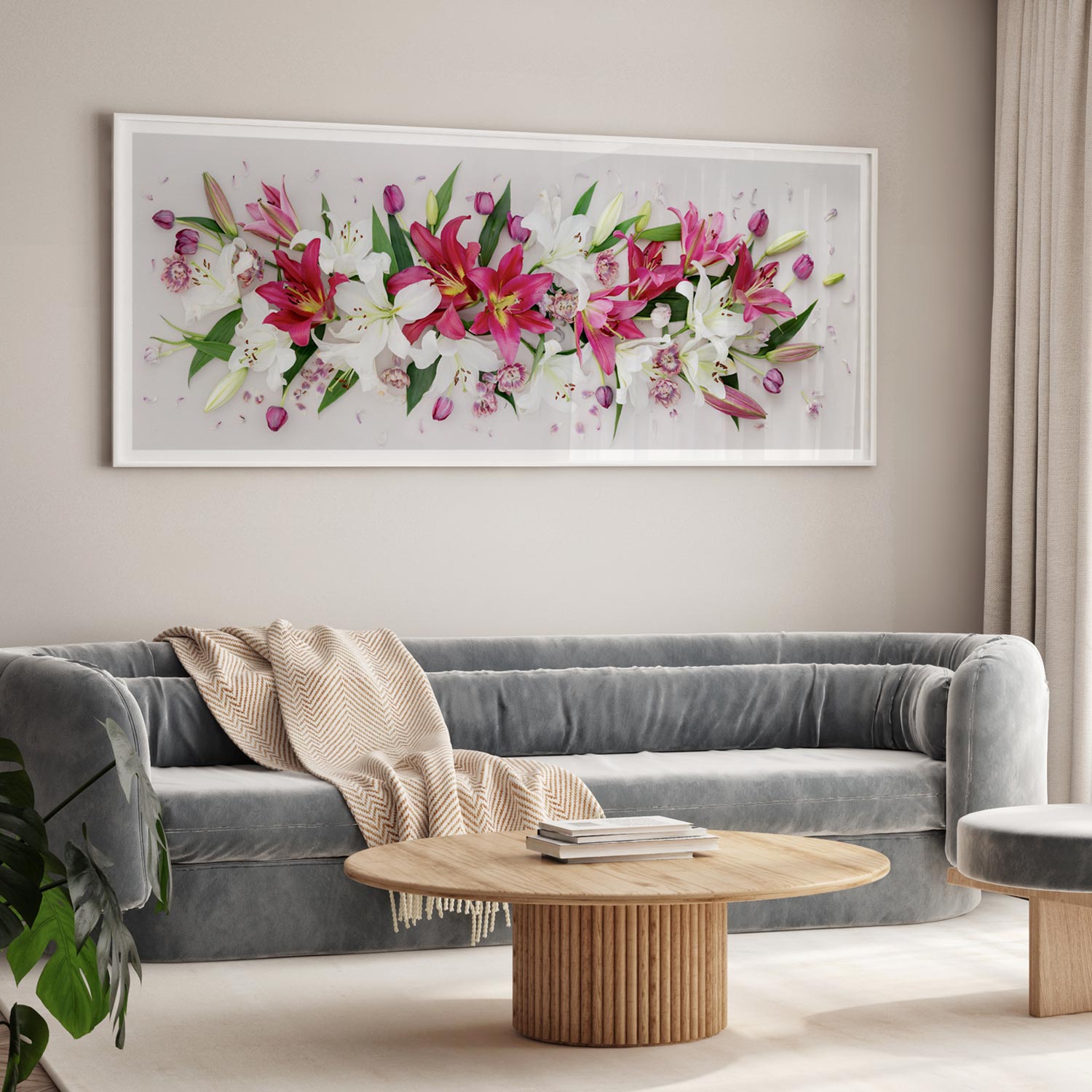 Lilies and Tulips | Panorama