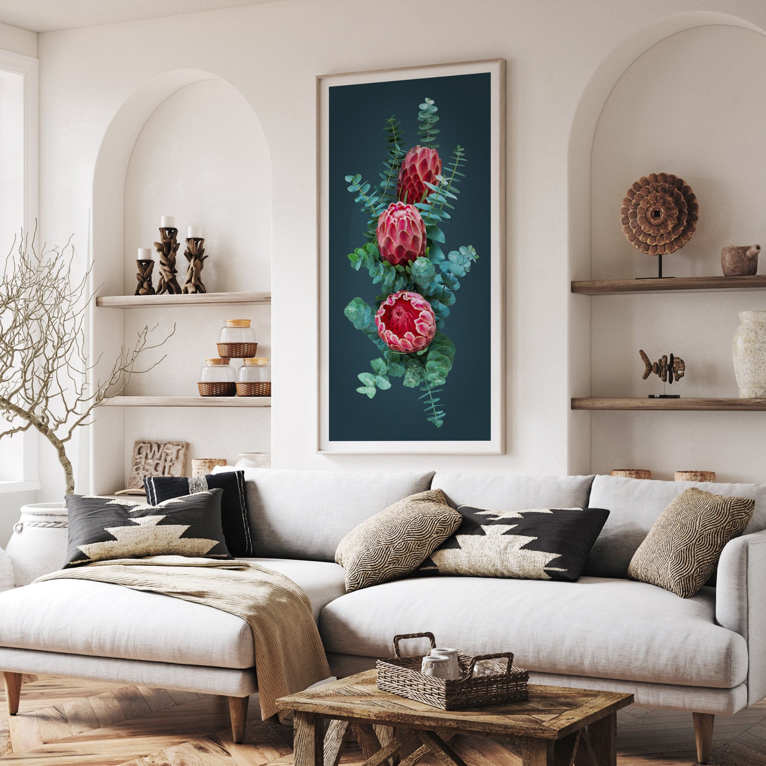 Proteas in Silver Blue #5 of 25