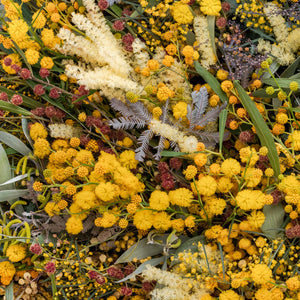 Wattle On Sage - Square